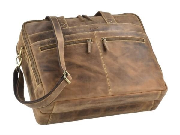 Greenburry Cartella Porta PC 17" Vintage In Pelle - immagine 6