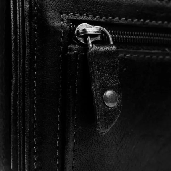 The Chesterfield Brand Portafoglio In Pelle Nero Hampton - immagine 3