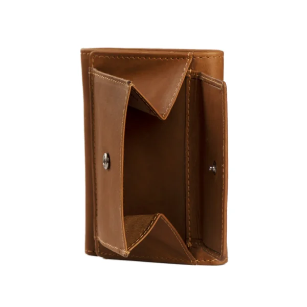 The Chesterfield Brand Portafoglio In Pelle Cognac Harthoft - immagine 3
