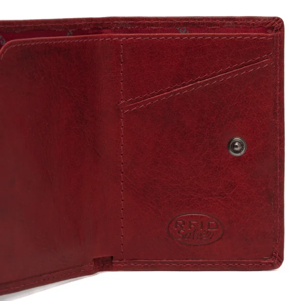 The Chesterfield Brand Portafoglio In Pelle Rosso Paris - immagine 4