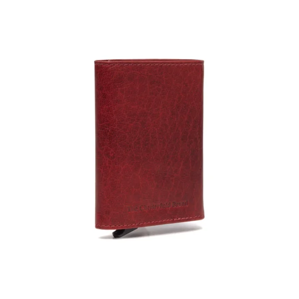 The Chesterfield Brand Portafoglio In Pelle Rosso Paris - immagine 7