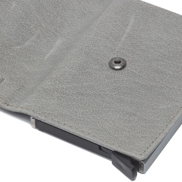 The Chesterfield Brand Portafoglio In Pelle Grigio Chiaro Paris - immagine 5