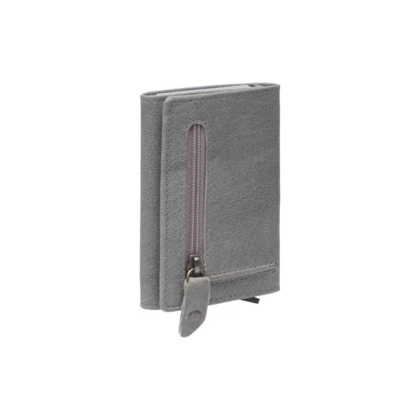 The Chesterfield Brand Portafoglio In Pelle Grigio Chiaro Paris - immagine 2