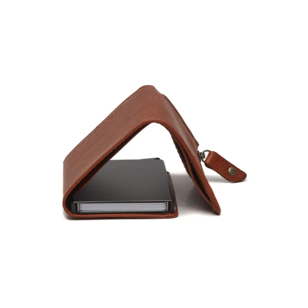 The Chesterfield Brand Portafoglio In Pelle Cognac Paris - immagine 4