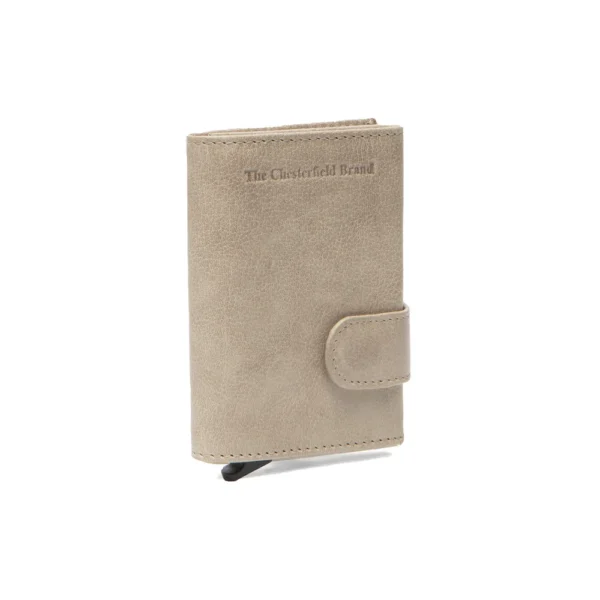 The Chesterfield Brand Portafoglio In Pelle Bianco Sporco Portland - immagine 5