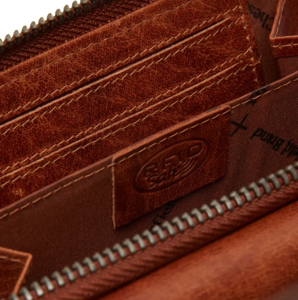 The Chesterfield Brand Portafoglio In Pelle Cognac Rhodos - immagine 3