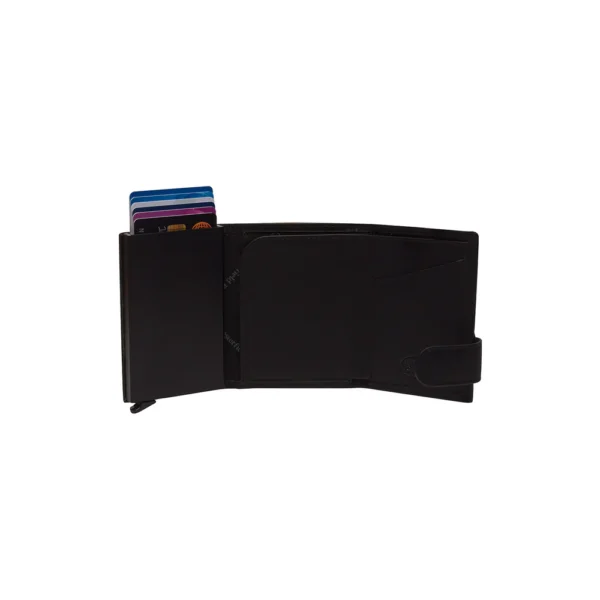 The Chesterfield Brand Portafoglio In Pelle Nero Frankfurt - immagine 4