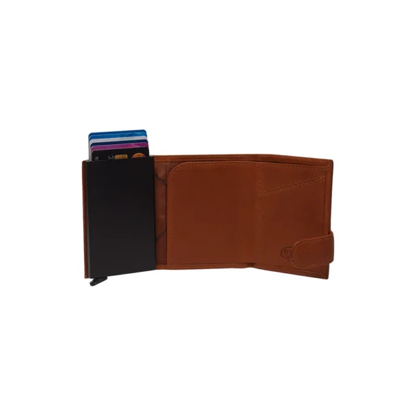 The Chesterfield Brand Portafoglio In Pelle Cognac Frankfurt - immagine 5
