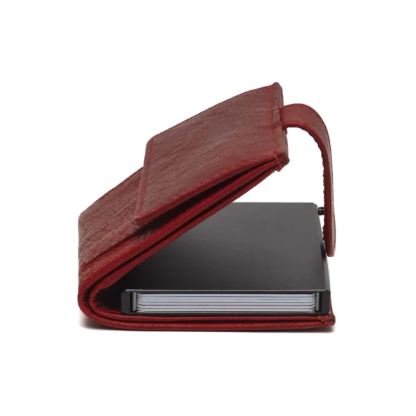 The Chesterfield Brand Portafoglio In Pelle Rosso Hannover - immagine 3
