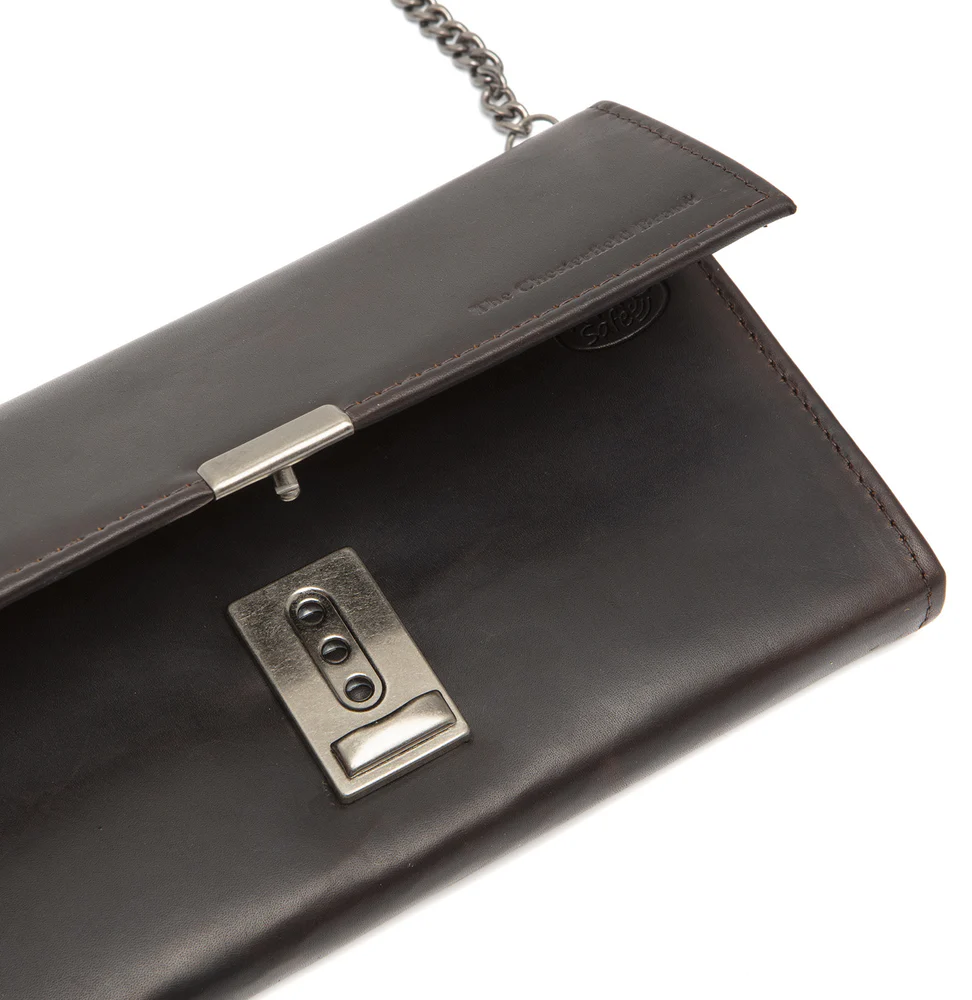 The Chesterfield Brand Portafoglio Cameriere In Pelle Marrone Bora - immagine 5