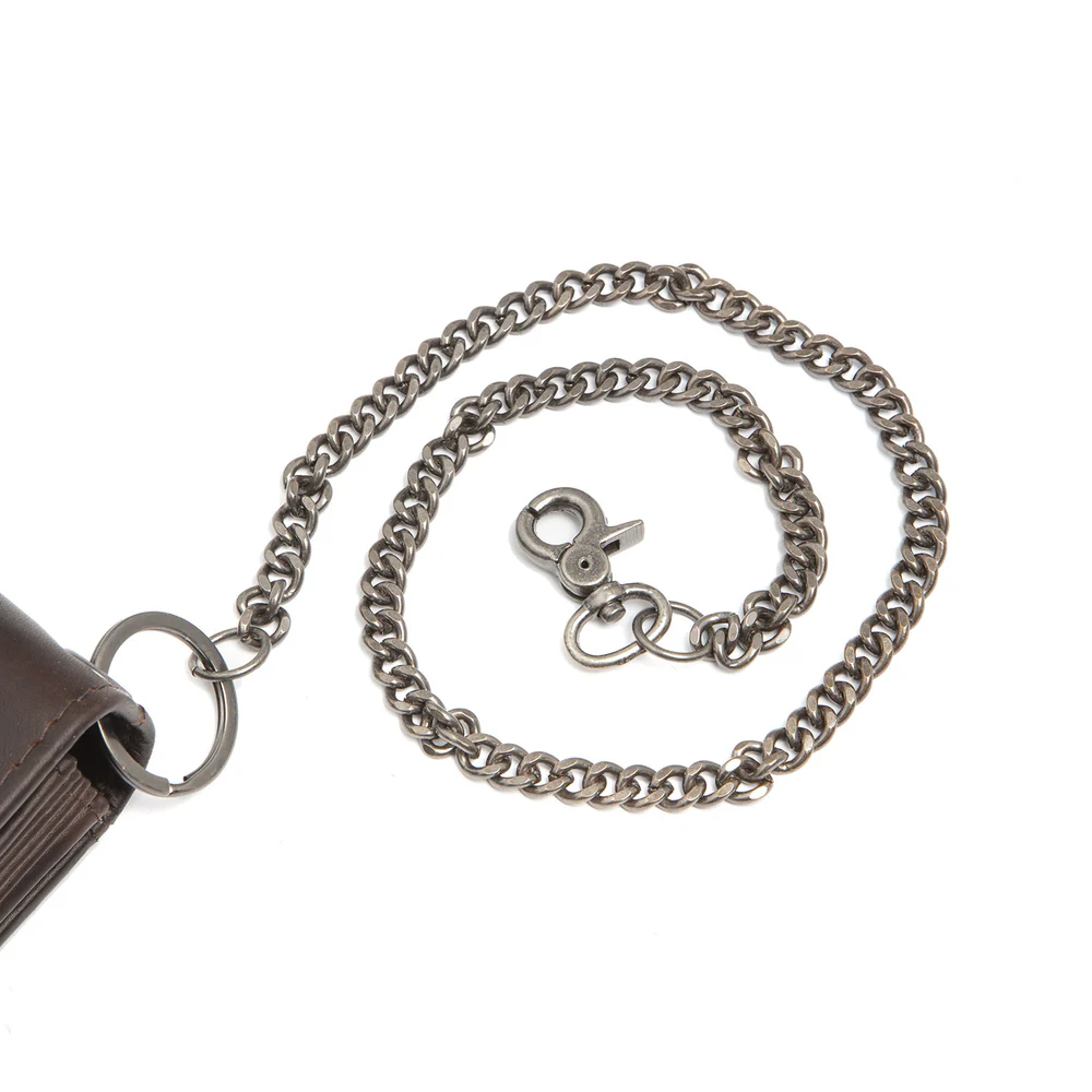 The Chesterfield Brand Portafoglio Cameriere In Pelle Marrone Bora - immagine 4