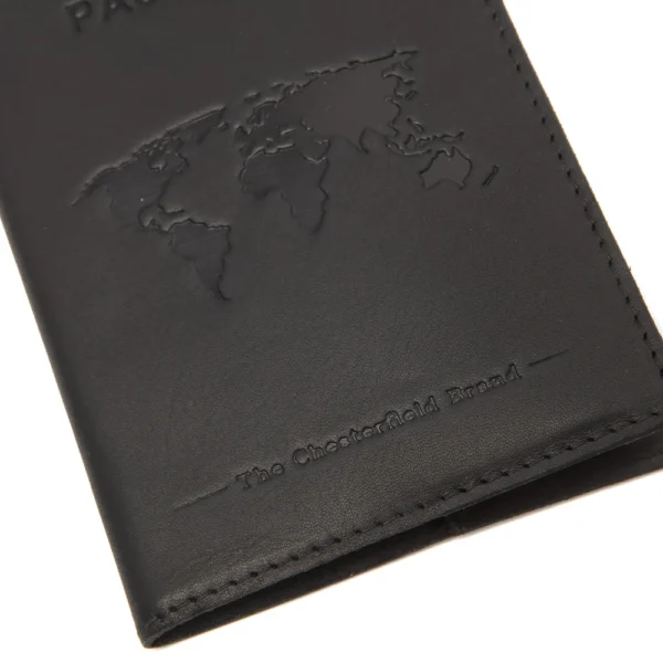 The Chesterfield Brand Porta Passaporto In Pelle Nero - immagine 4