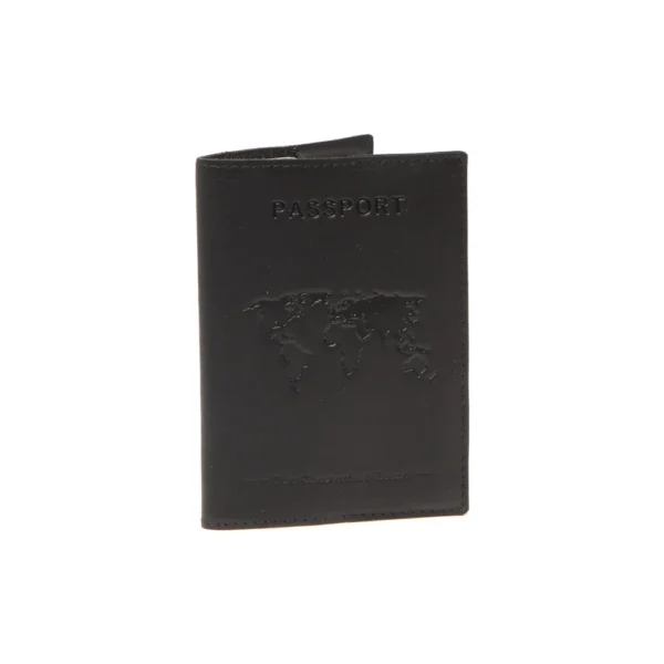 The Chesterfield Brand Porta Passaporto In Pelle Nero