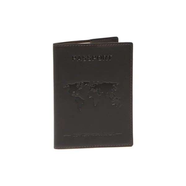 The Chesterfield Brand Porta Passaporto In Pelle Marrone