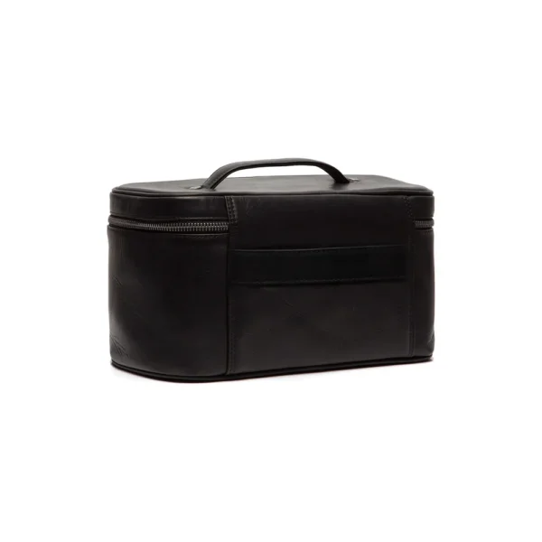 The Chesterfield Brand Beauty Case In Pelle Nero Limone - immagine 2
