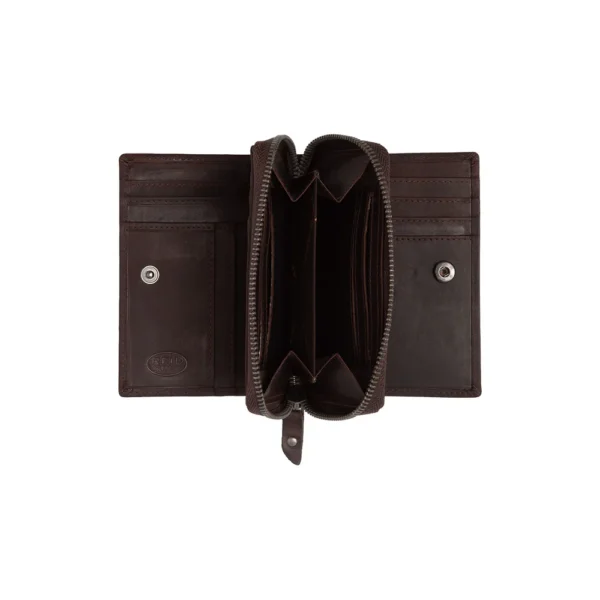 The Chesterfield Brand Portafoglio In Pelle Marrone Dalma - immagine 3