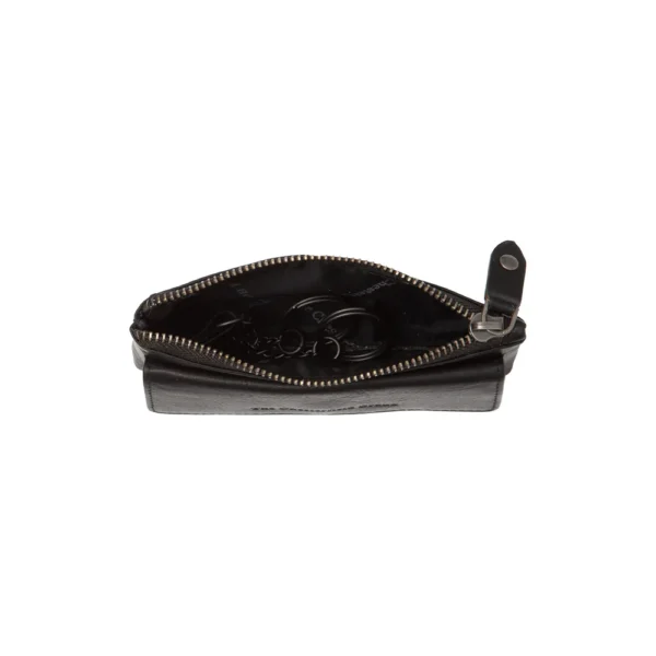The Chesterfield Brand Portachiavi In Pelle Nero Violette - immagine 2