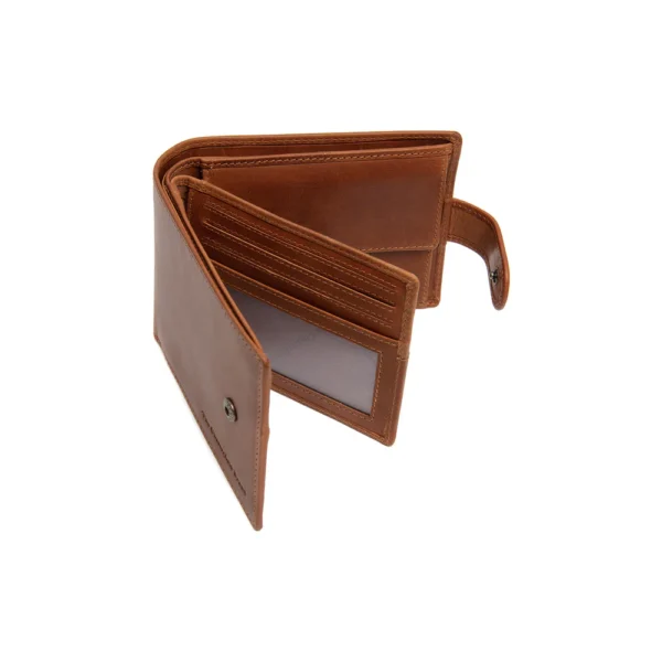 The Chesterfield Brand Portafoglio In Pelle Cognac Curtis - immagine 2
