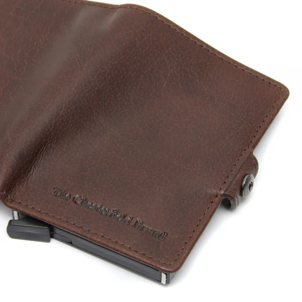 The Chesterfield Brand Portafoglio In Pelle Marrone Albury - immagine 4
