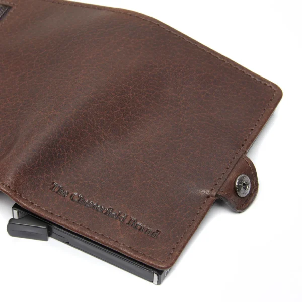 The Chesterfield Brand Portafoglio In Pelle Marrone Baldwin - immagine 4