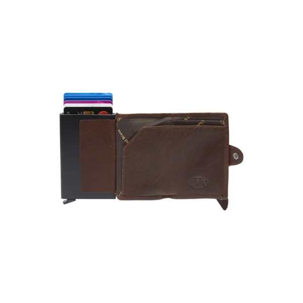 The Chesterfield Brand Portafoglio In Pelle Marrone Baldwin - immagine 3