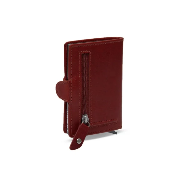 The Chesterfield Brand Portafoglio In Pelle Rosso Baldwin - immagine 2