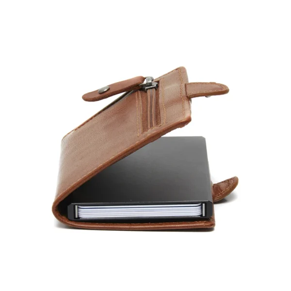 The Chesterfield Brand Portafoglio In Pelle Cognac Baldwin - immagine 5