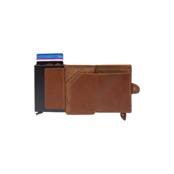 The Chesterfield Brand Portafoglio In Pelle Cognac Baldwin - immagine 3