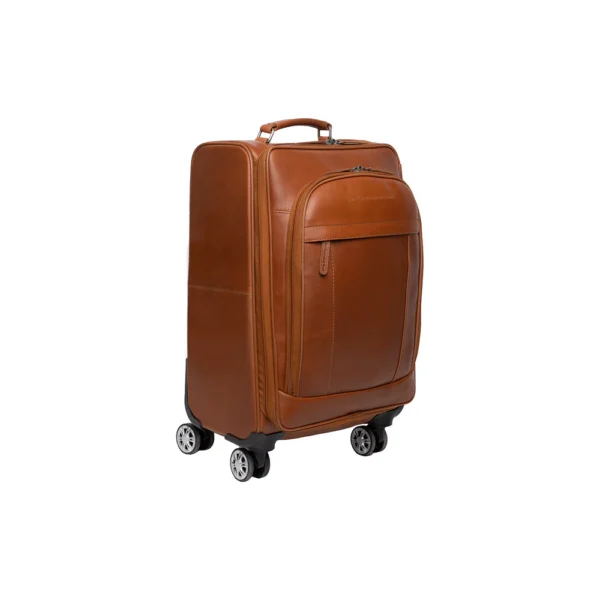 The Chesterfield Brand Trolley In Pelle Cognac Key Largo