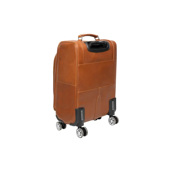 The Chesterfield Brand Trolley In Pelle Cognac Key Largo - immagine 3