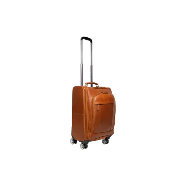 The Chesterfield Brand Trolley In Pelle Cognac Key Largo - immagine 6