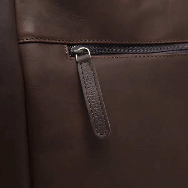 The Chesterfield Brand Shopper In Pelle Marrone Berlin - immagine 3