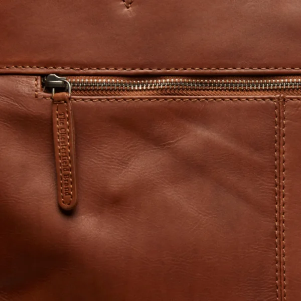 The Chesterfield Brand Shopper In Pelle Cognac Berlin - immagine 3