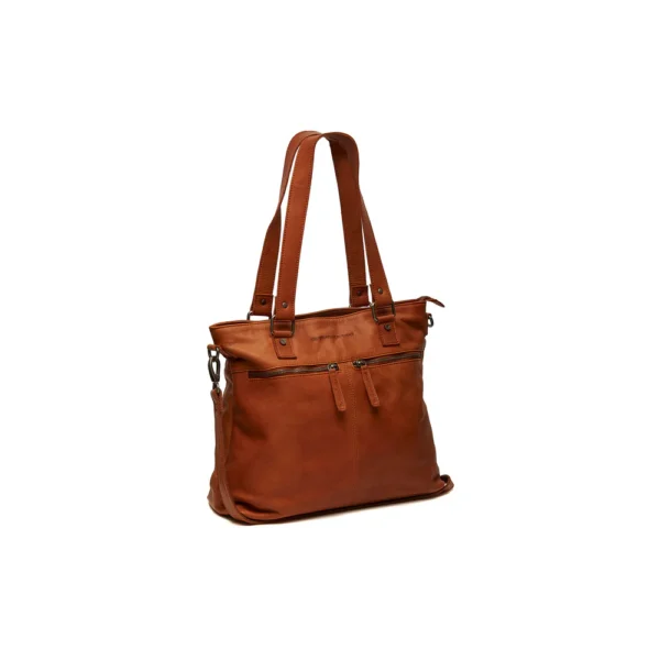 The Chesterfield Brand Shopper In Pelle Marrone Rome
