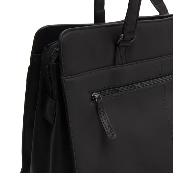 The Chesterfield Brand Shopper In Pelle Nero Fidenza - immagine 3