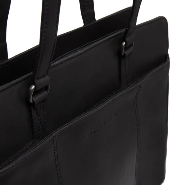 The Chesterfield Brand Shopper In Pelle Nero Fidenza - immagine 4