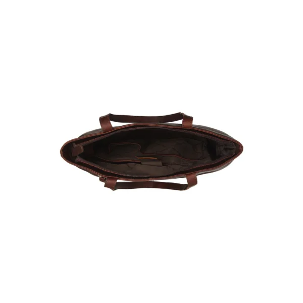The Chesterfield Brand Shopper In Pelle Marrone Emilia - immagine 2