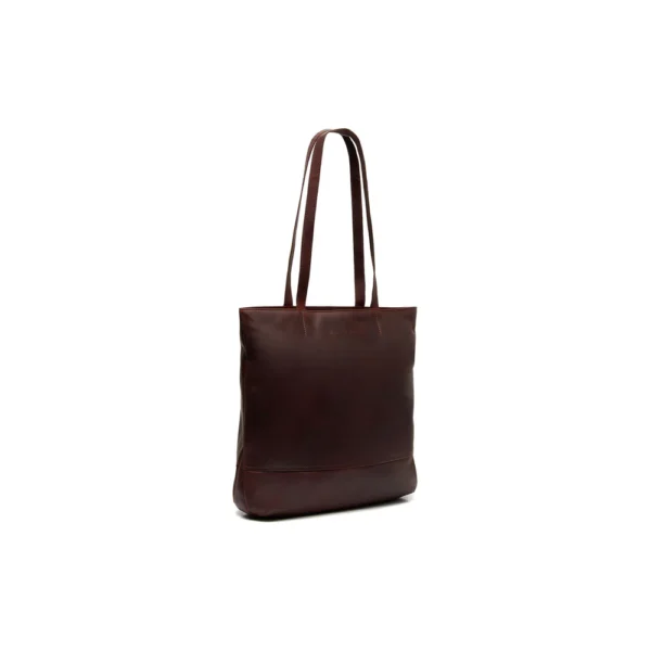 The Chesterfield Brand Shopper In Pelle Marrone Emilia