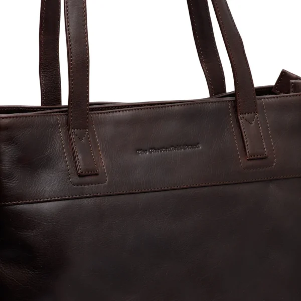 The Chesterfield Brand Shopper In Pelle Marrone Nola - immagine 4