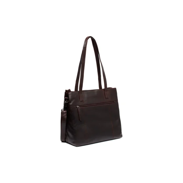 The Chesterfield Brand Shopper In Pelle Marrone Nola - immagine 2