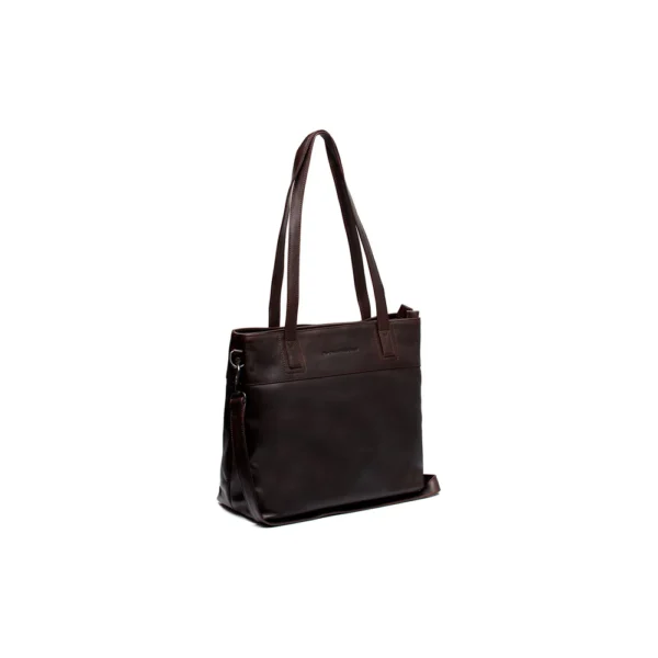 The Chesterfield Brand Shopper In Pelle Marrone Nola
