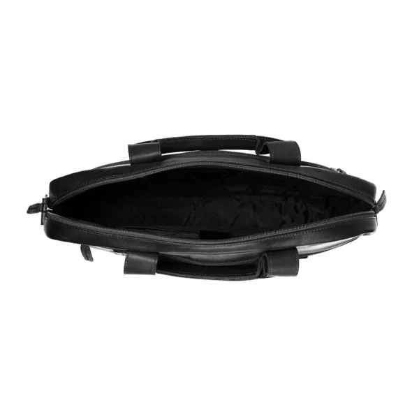 The Chesterfield Brand Borsa Porta PC In Pelle Nero Calvi - immagine 2