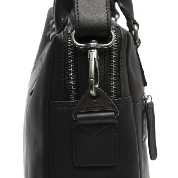 The Chesterfield Brand Borsa Porta PC In Pelle Nero Santiago - immagine 3