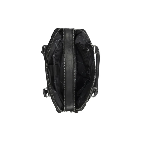 The Chesterfield Brand Borsa Porta PC In Pelle Nero Santiago - immagine 4