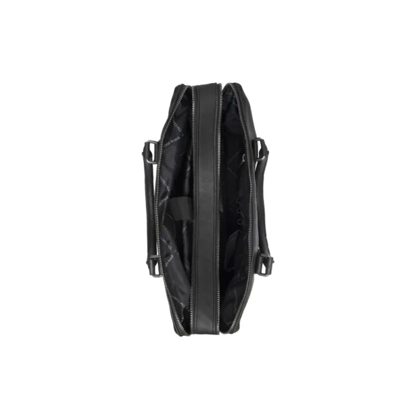 The Chesterfield Brand Borsa Porta PC In Pelle Nero Salvador - immagine 2