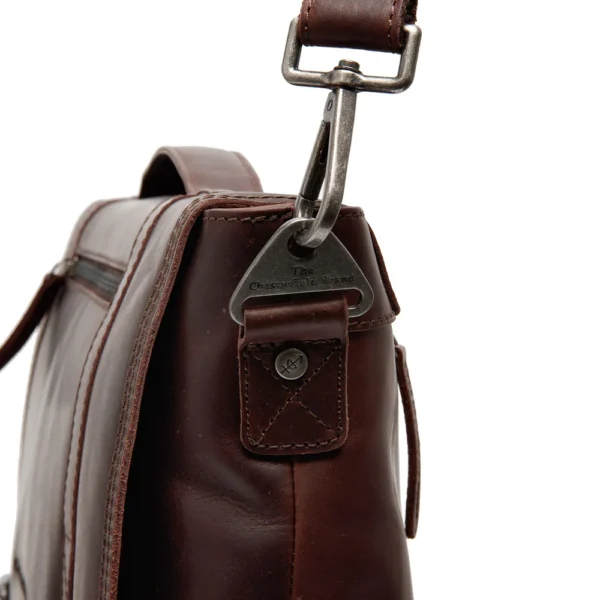 The Chesterfield Brand Borsa Porta PC In Pelle Marrone Vento - immagine 4