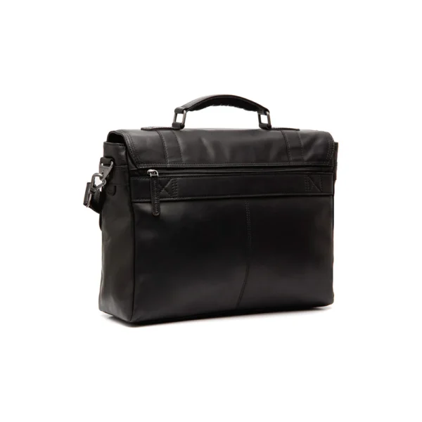 The Chesterfield Brand Borsa Porta PC In Pelle Nero Imperia - immagine 2