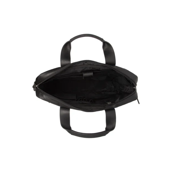 The Chesterfield Brand Borsa Porta PC In Pelle Nero Narvik - immagine 4