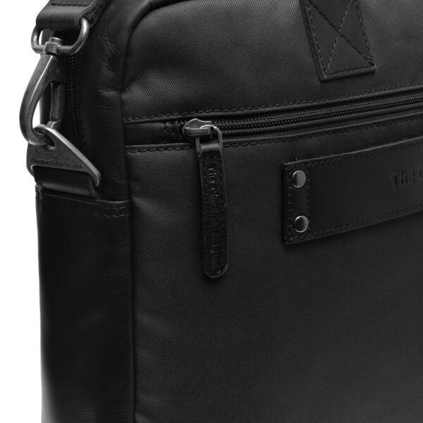 The Chesterfield Brand Borsa Porta PC In Pelle Nero Narvik - immagine 3