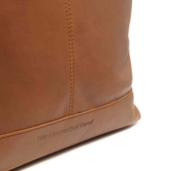 The Chesterfield Brand Borsa A Tracolla In Pelle Cognac Amelia - immagine 5